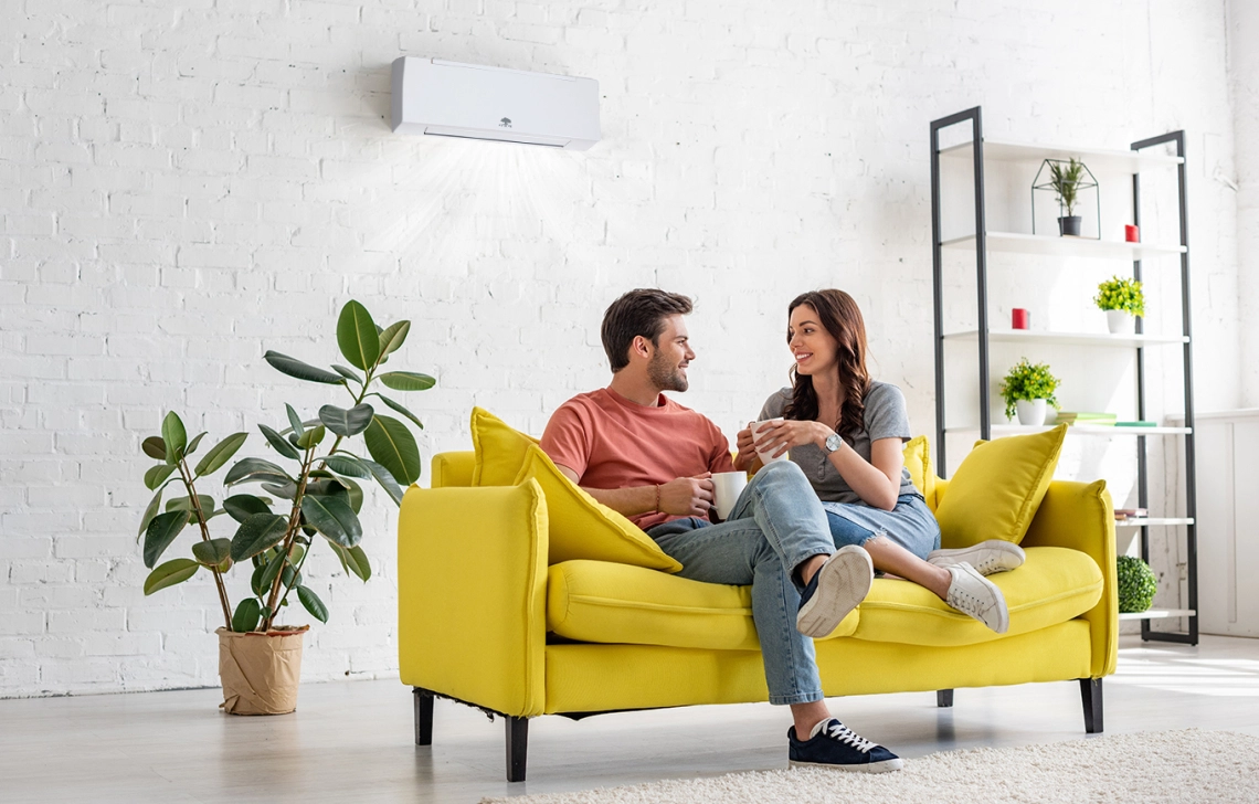 MyCond FHW sērijas sienas ventilatoru spirāļsildītāji, kas savienoti Modbus tīklā.
