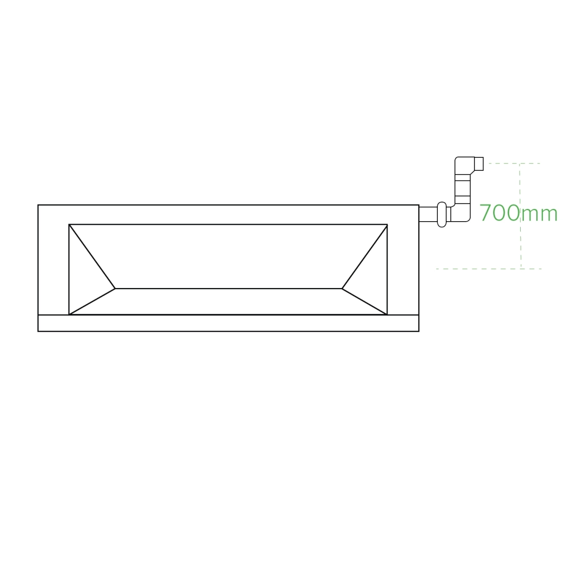 MyCond Medium ESP kanāla drenāžas sūkņa pacēlums līdz 700 mm