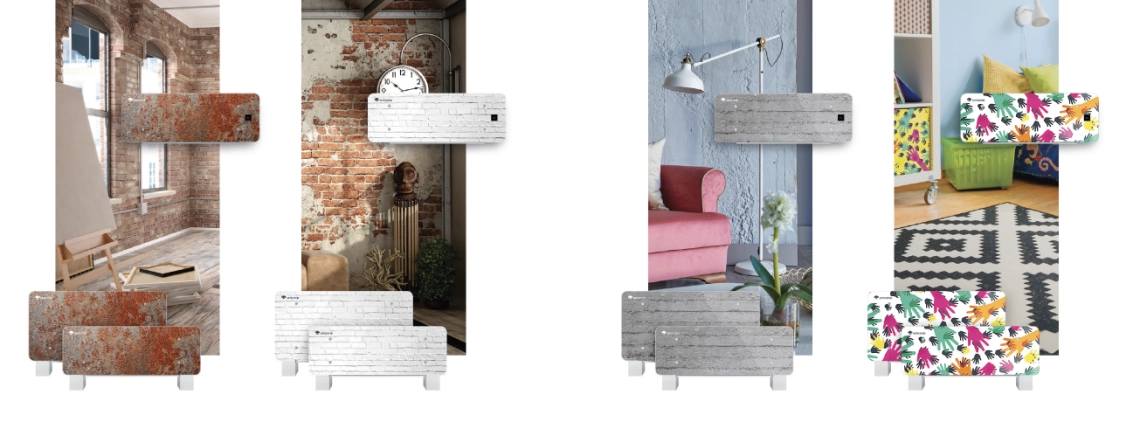 MyCond Silver Glass Low Īpaši plāns ventilatora spole ar elegantu dizainu un modernām funkcijām.