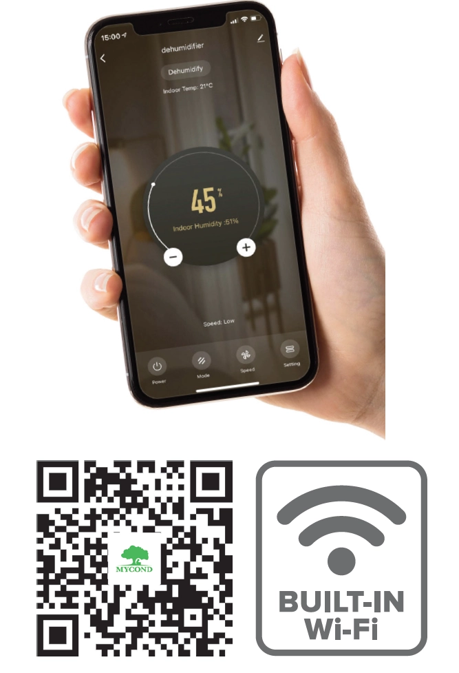 MyCond TIBO Smart 10 mobilā lietotne