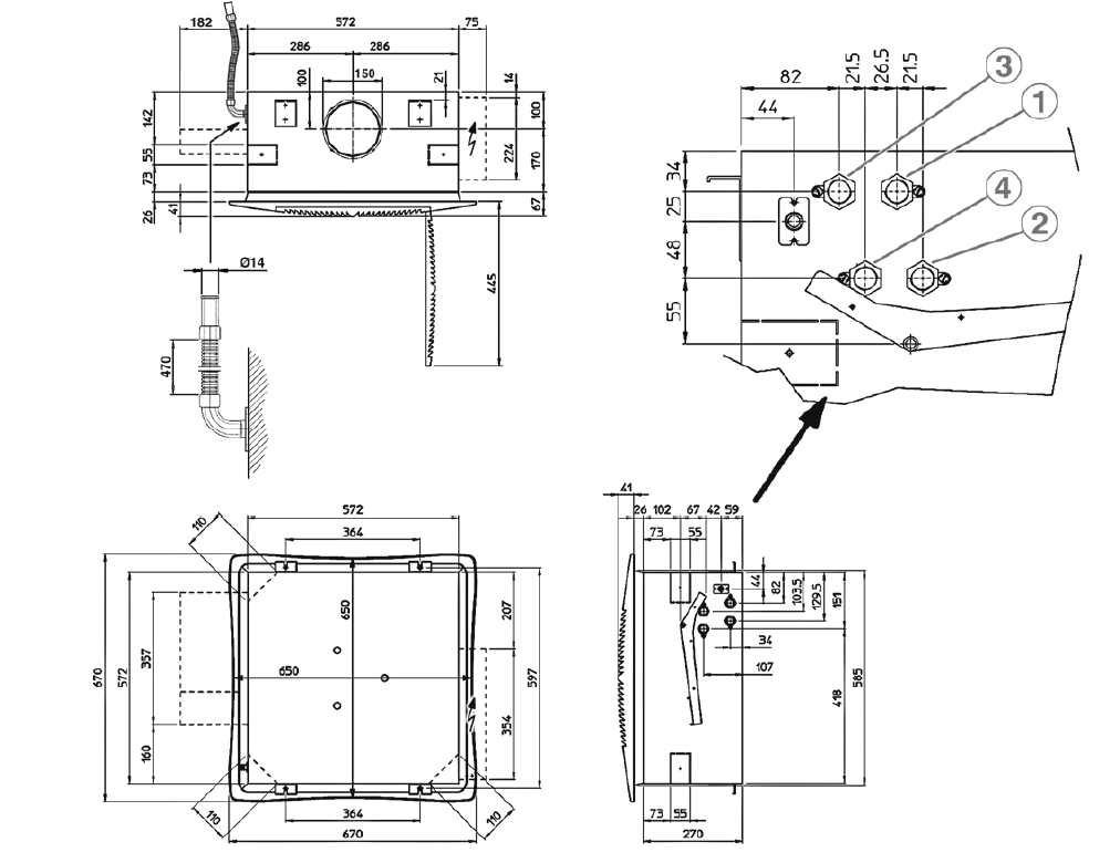 MyCond TopLine Kopējie izmēri - 1