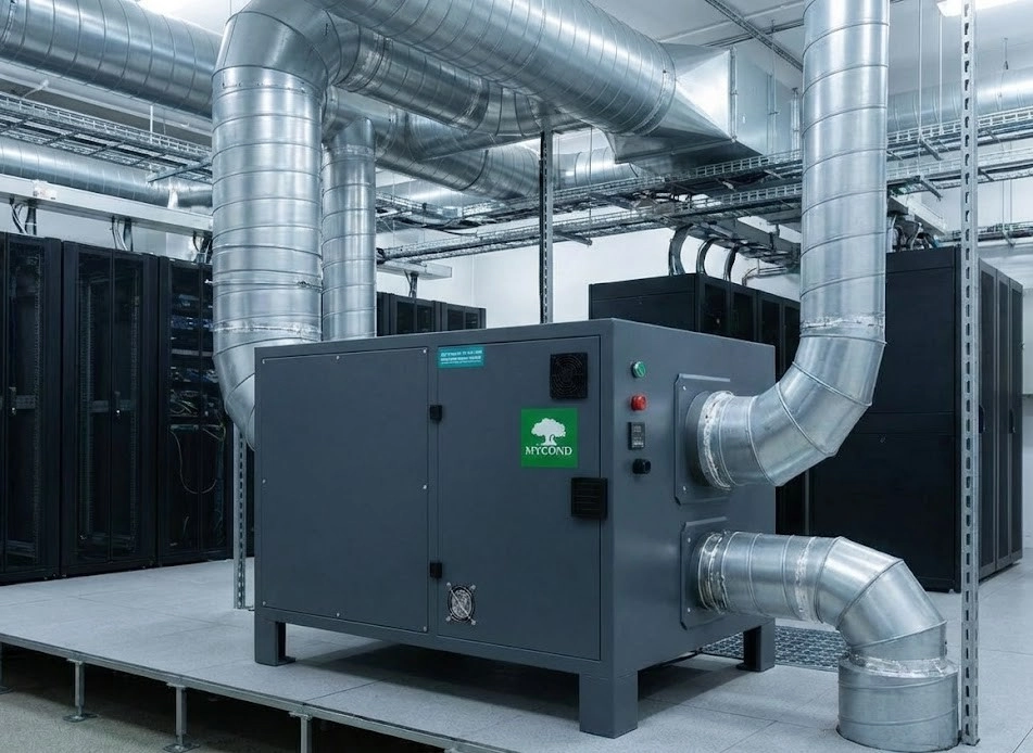 Adsorbcijas gaisa žāvētājs kontrolētām ražo&scaron;anas zonām Mycond DESS