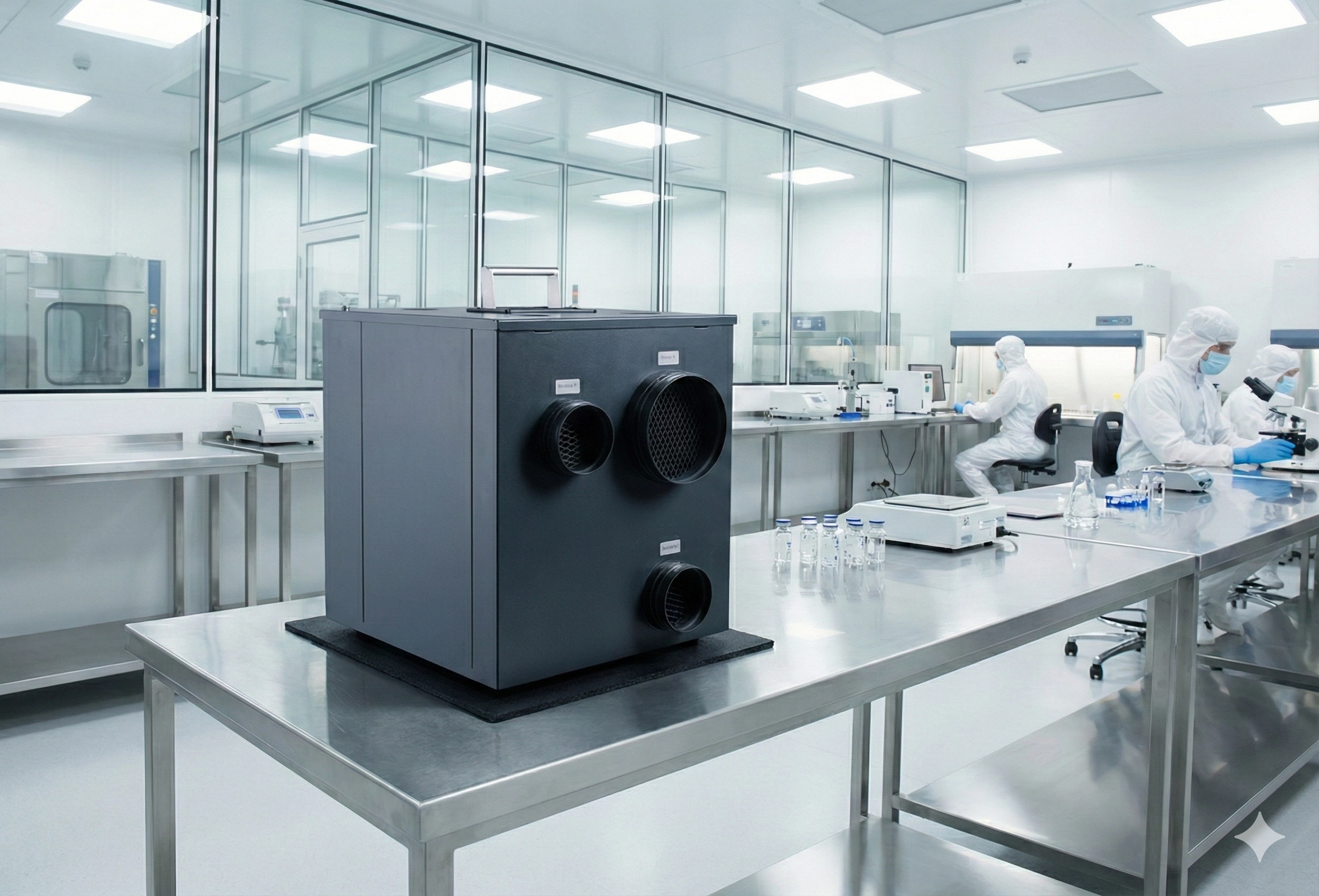 Adsorbcijas gaisa mitrinātājs mitrumneuzņemamiem materiāliem Mycond DESS-80