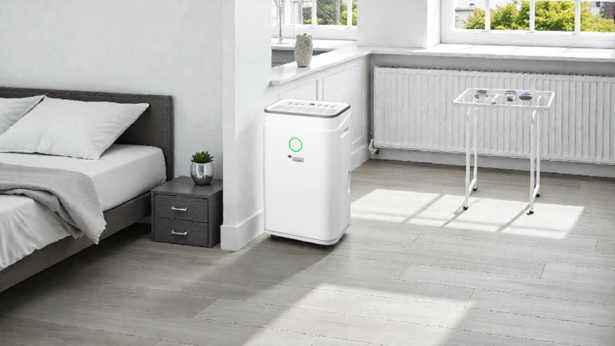 Gaisa mitrinātājs ar automātisku izslēgšanos - droša Mycond Roomer Smart 25 lietošana
