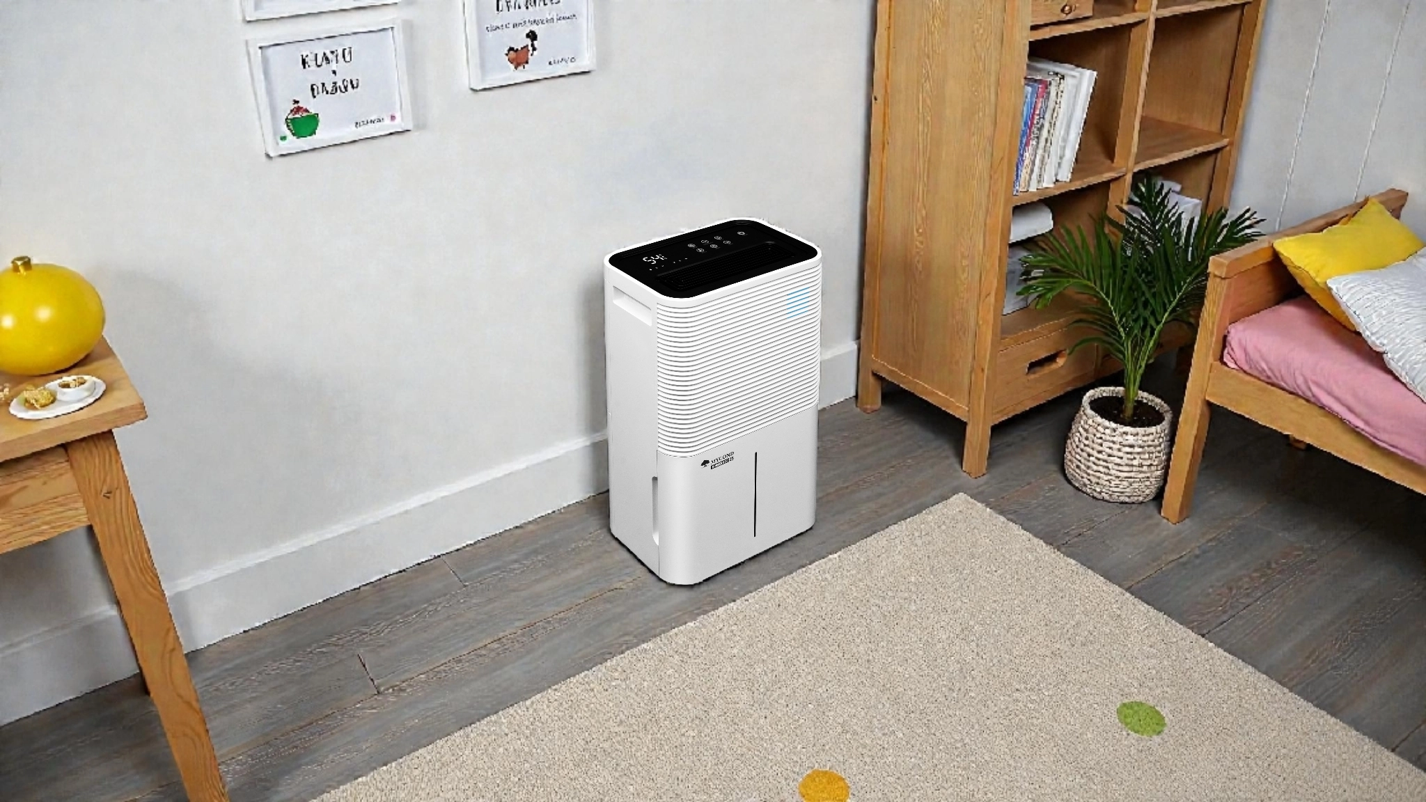 Gaisa mitrinātājs ar HEPA filtrāciju, taimeri un automātisko izslēgšanu Mycond Roomer Hepa 25