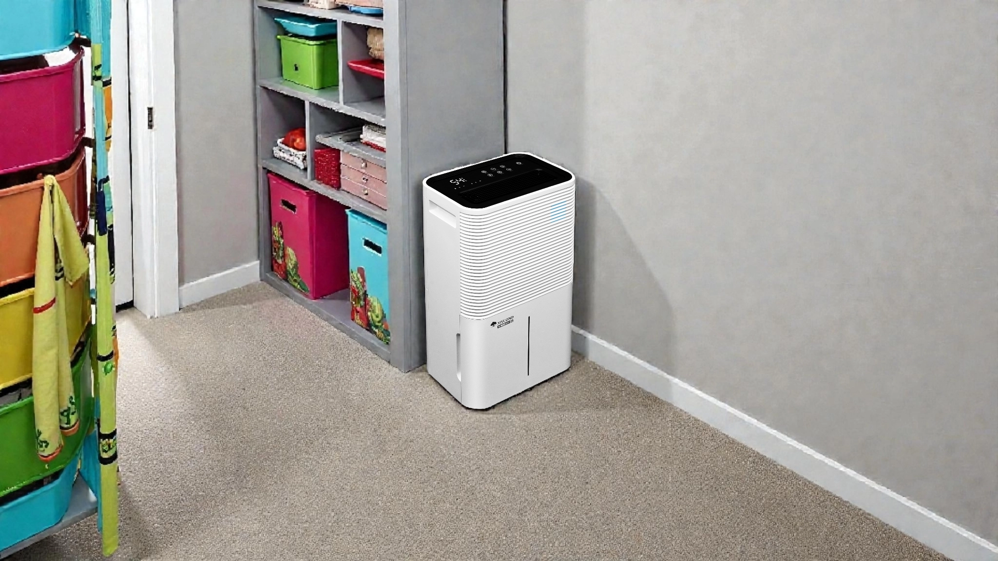 Gaisa sausinātājs ar HEPA un ogļūdeņražu filtru mitruma kontrolei Mycond Roomer Hepa 25