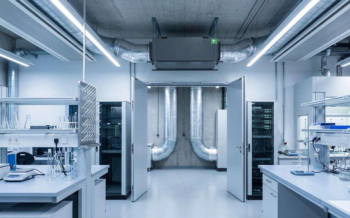 Kanāla gaisa mitrinātājs peldbaseiniem ar augstu mitruma noņem&scaron;anas intensitāti Mycond MSHAC