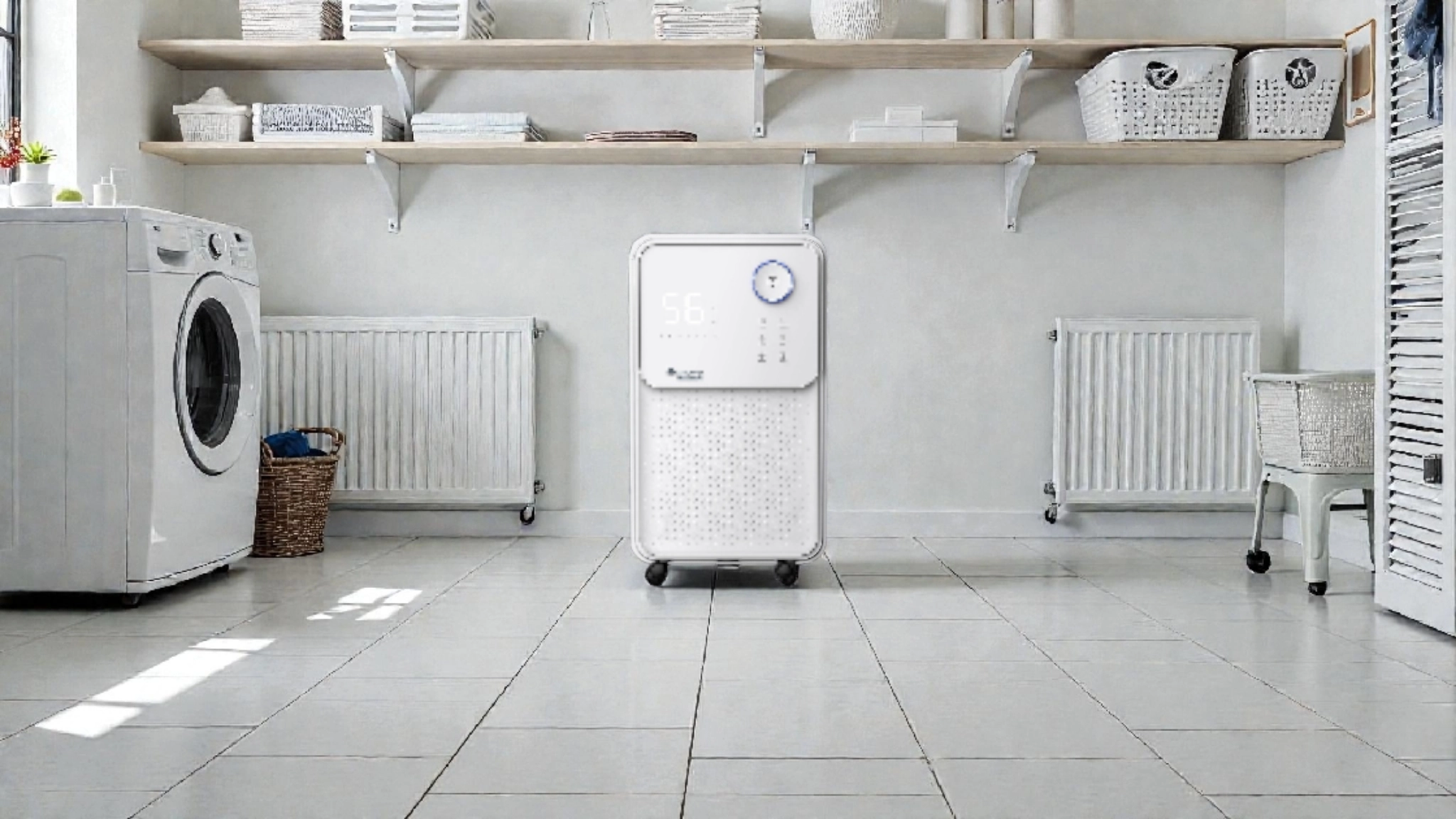 Dzīvokļa mitrinātājs ar LED ekrānu - Yugo Smart 16