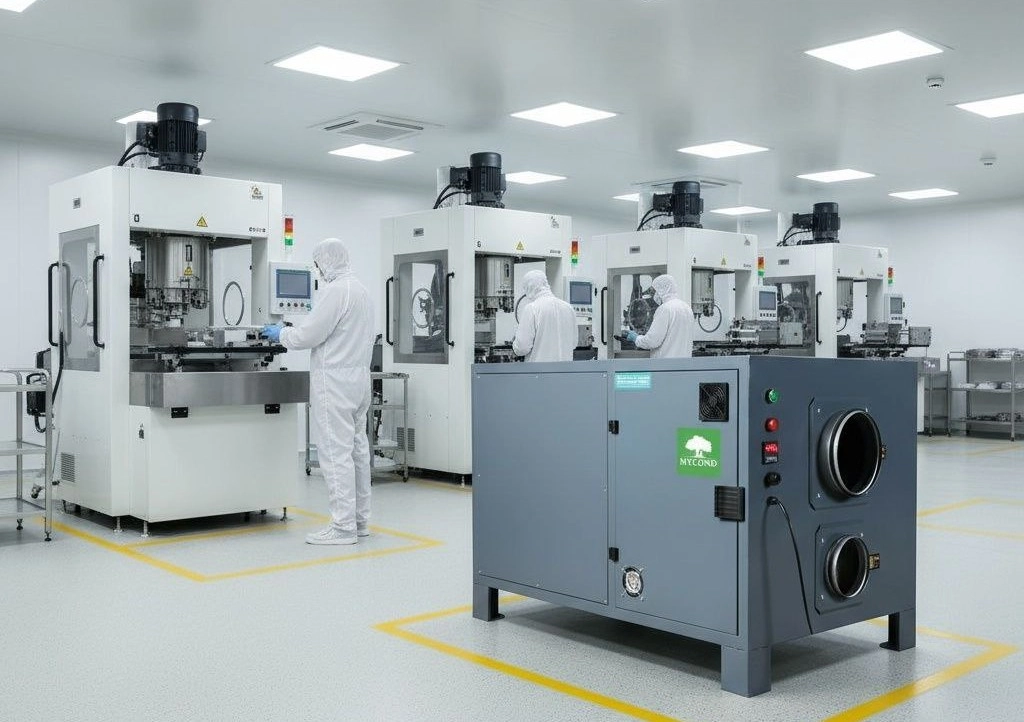 Adsorbcijas gaisa žāvē&scaron;anas sistēma jutīgiem materiāliem Mycond DESS