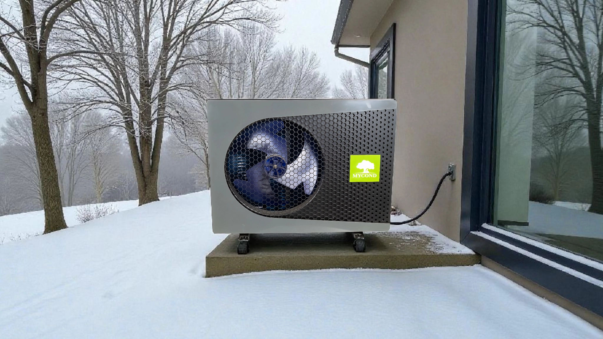 Siltumsūknis monobloks optimālā temperatūra Mycond BeeThermic