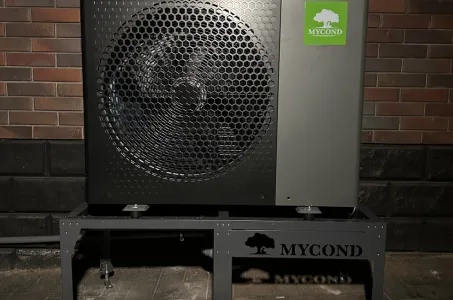 Lauku māja ar Mycond Split siltumsūkņiem BeeHeat MHS-U12BH