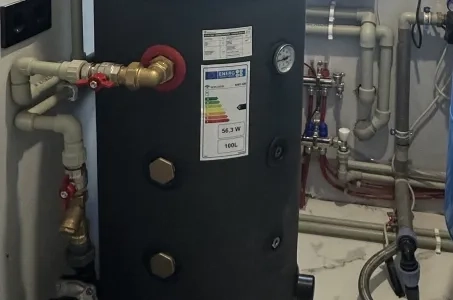 Privātmāja ar Mycond siltumsūkni MBasic