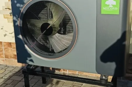 Dzīvojamā māja ar Mycond siltumsūkni MBasic