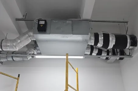 Tirdzniecības centrs ar Mycond enerģijas atgūšanas ventilācijas iekārtām MVS